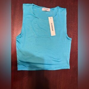 Workshop Republic Clothing Women's Aqua Tank Top